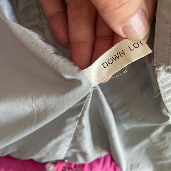L.L. Bean Goose Down Puffer Jacket PINK Berry Full Zip Sz XL - Picture 10 of 14